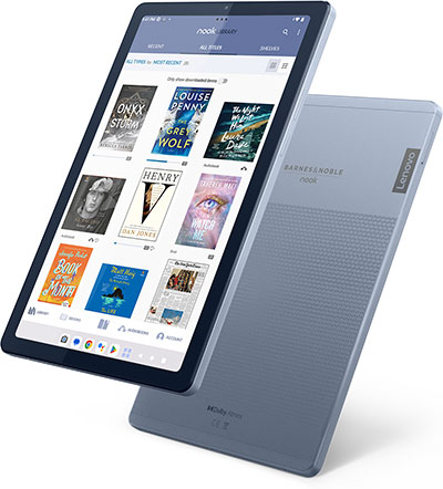 NOOK 9-inch Lenovo Tablet Frost Blue Edition